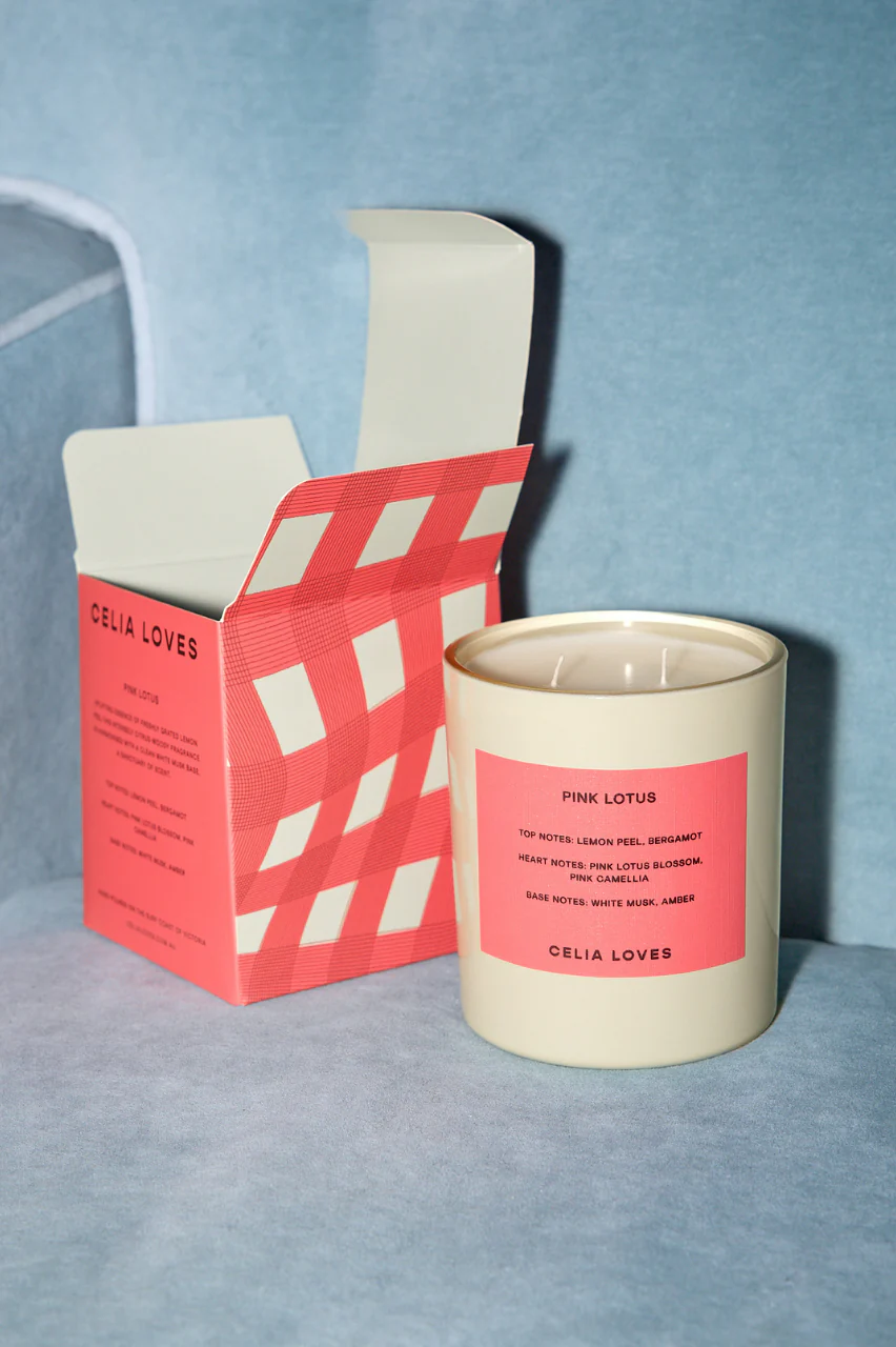 Celia Loves Candle - Pink Lotus - Image 2