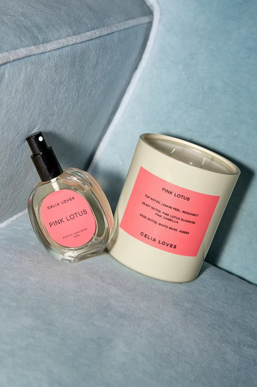 Celia Loves Room Spray - Pink Lotus 50ml - Image 2