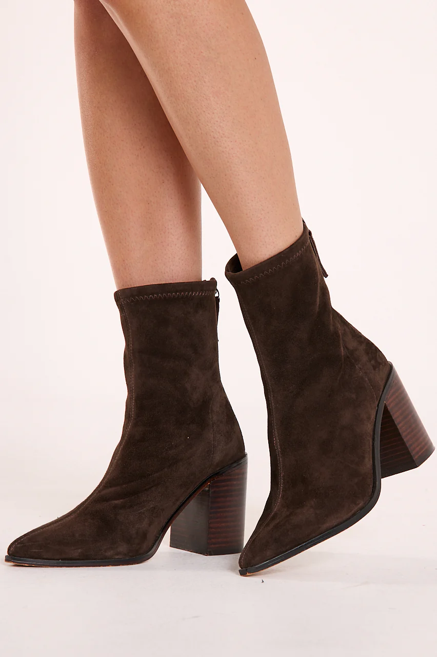Chamonix Boot - Chocolate Suede - Image 3