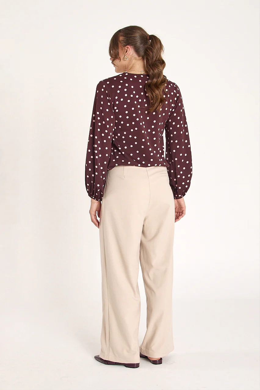 Charlotte Top - Pink Spot - Image 4