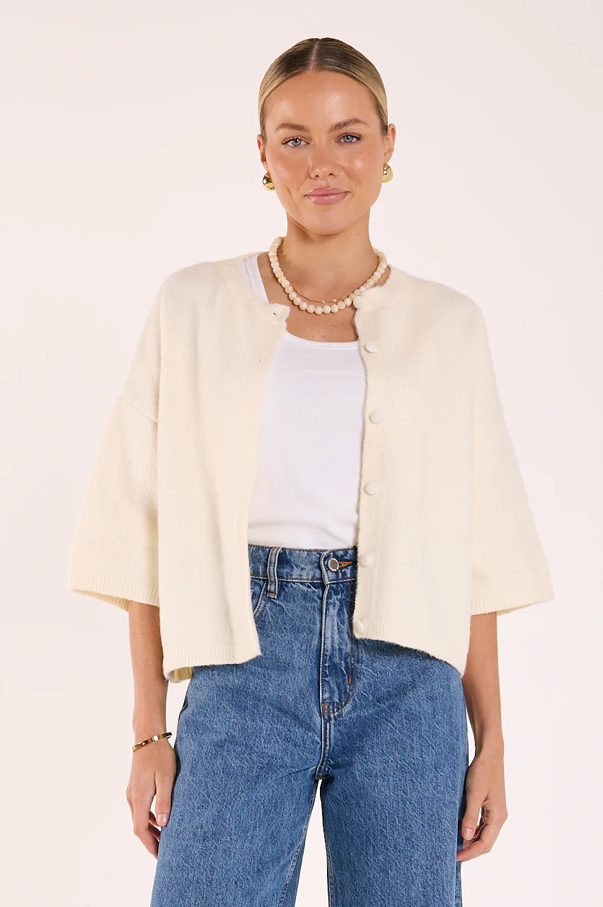 Chelsea Top - Cream - Image 4