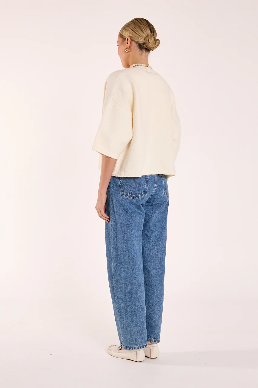 Chelsea Top - Cream - Image 7
