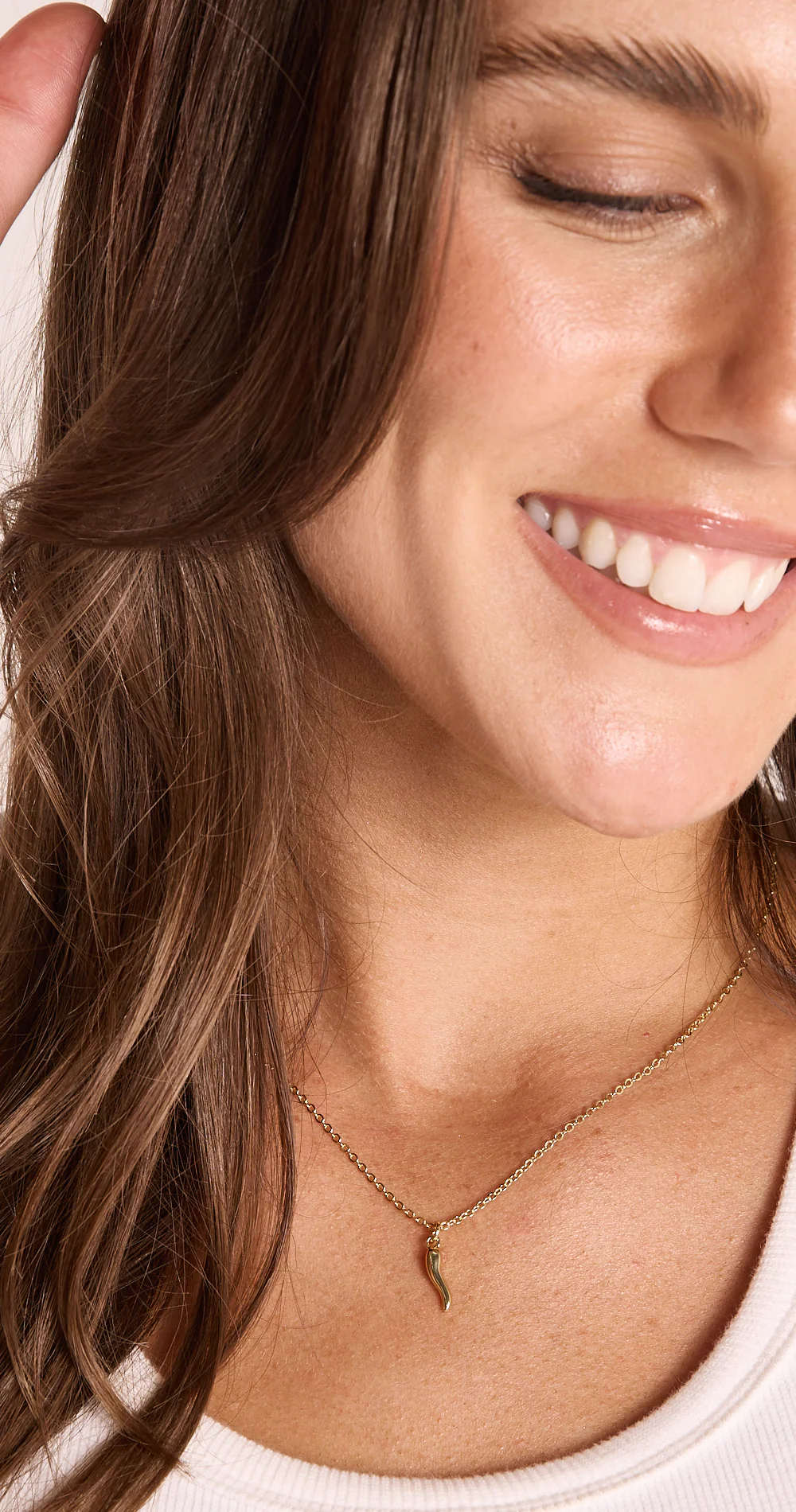 Chilli Necklace - Gold - Image 5