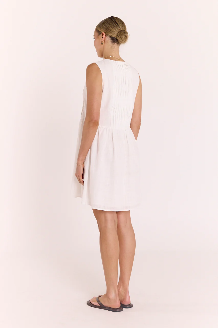 Clara Dress - White - Image 8