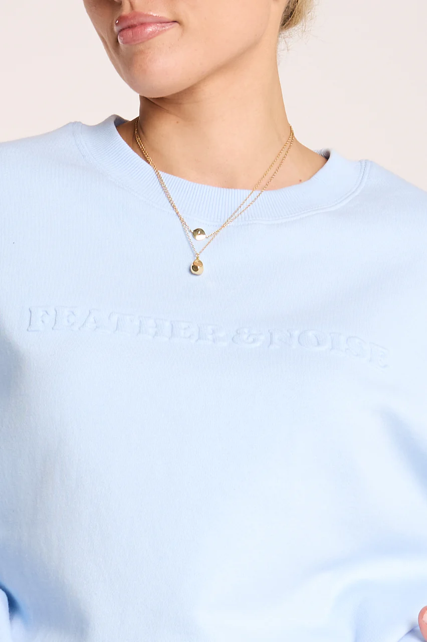 Core Logo Crew - Powder Blue - Image 2