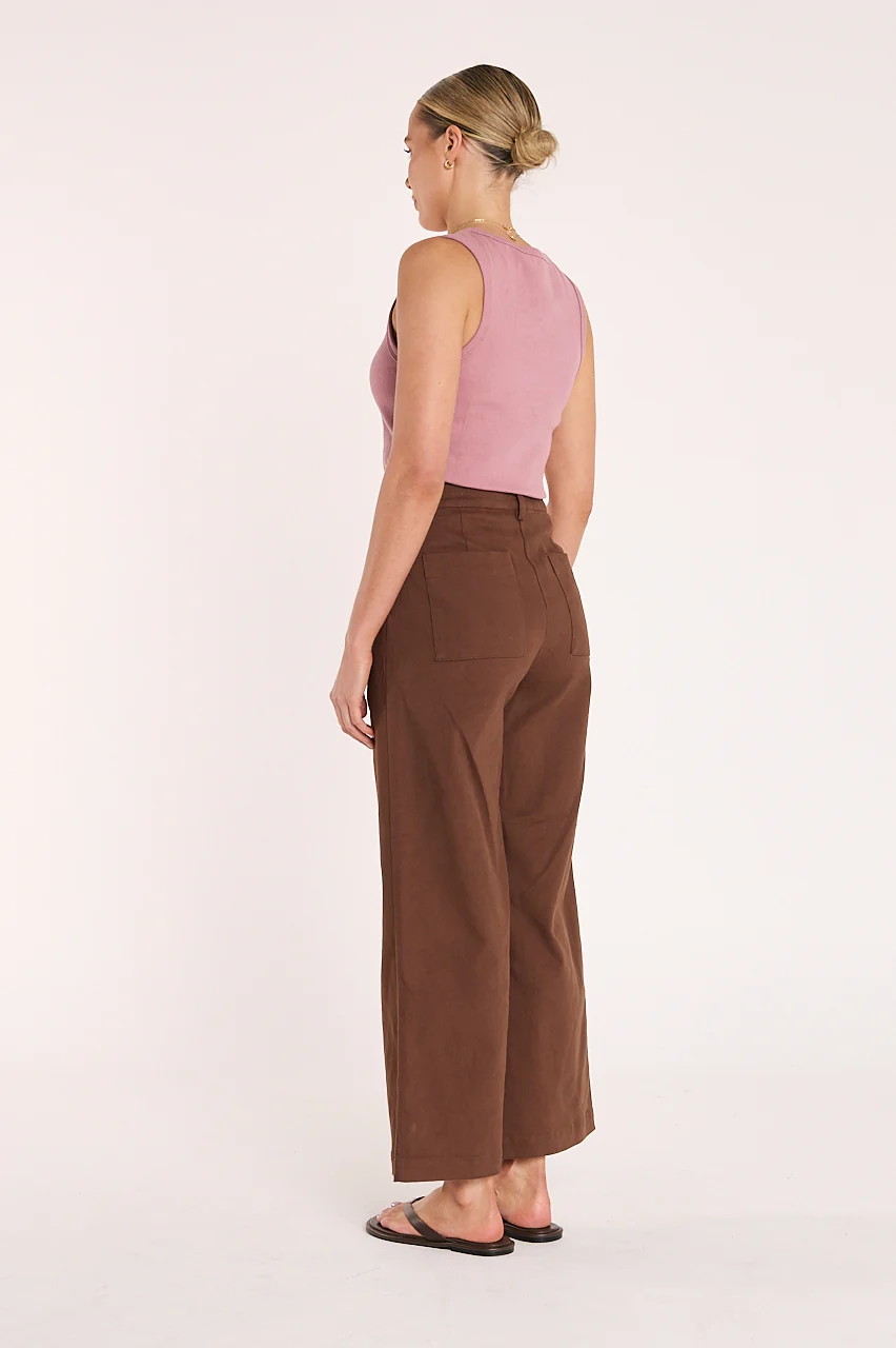 Darcy Pant - Chocolate - Image 4