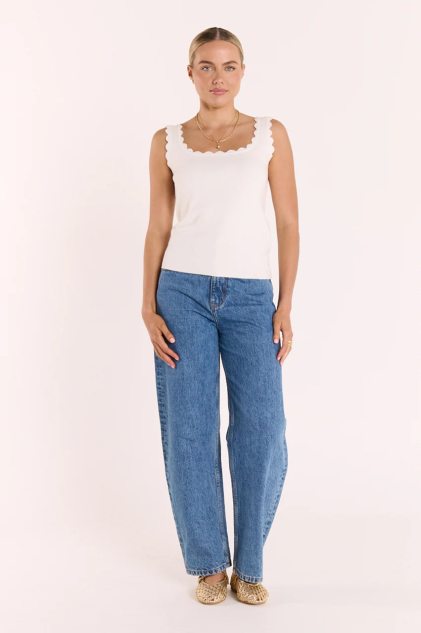 Delilah Tank - White - Image 3