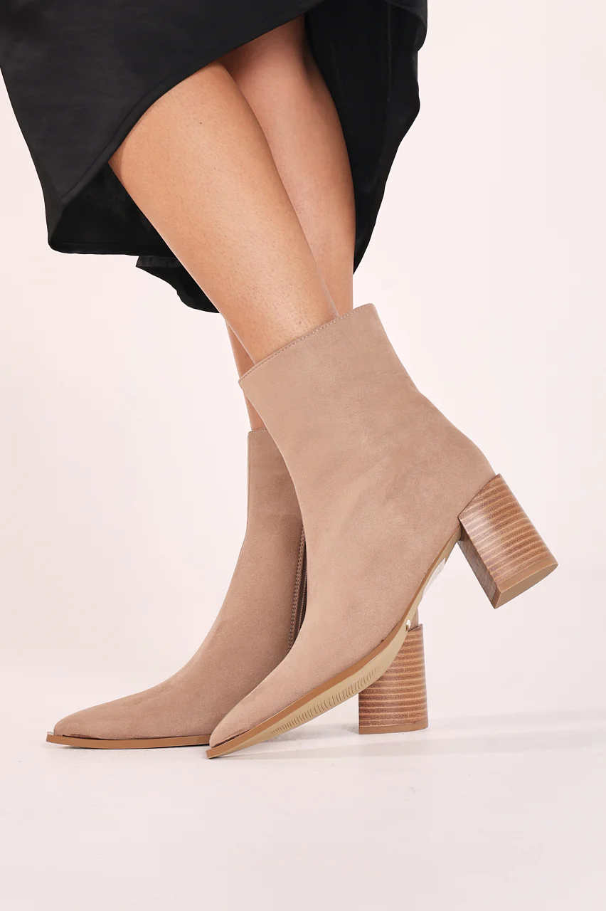 Dessie Boot - Porcini Suede - Image 3