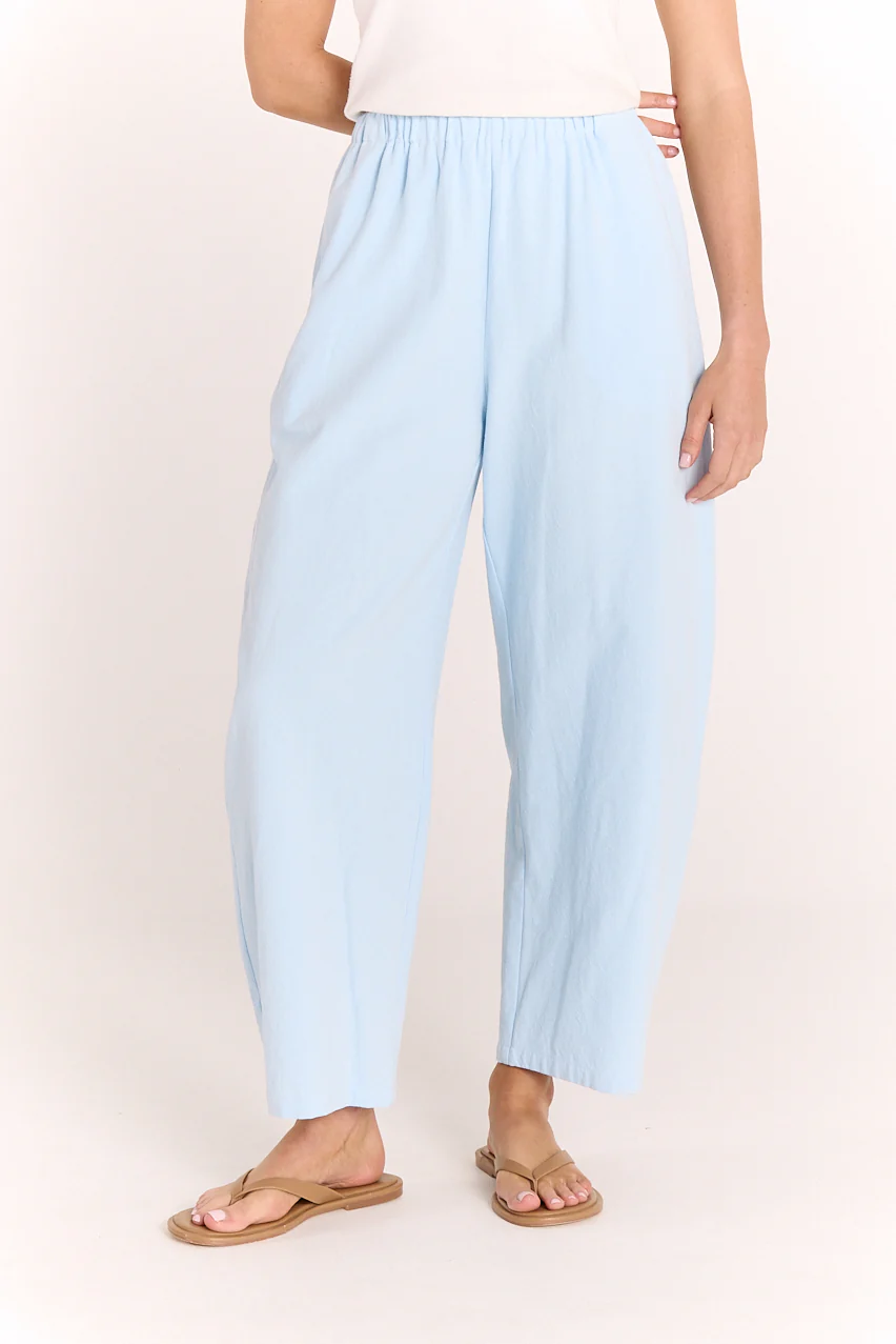 Eleanor Barrel Pant - Blue - Image 3