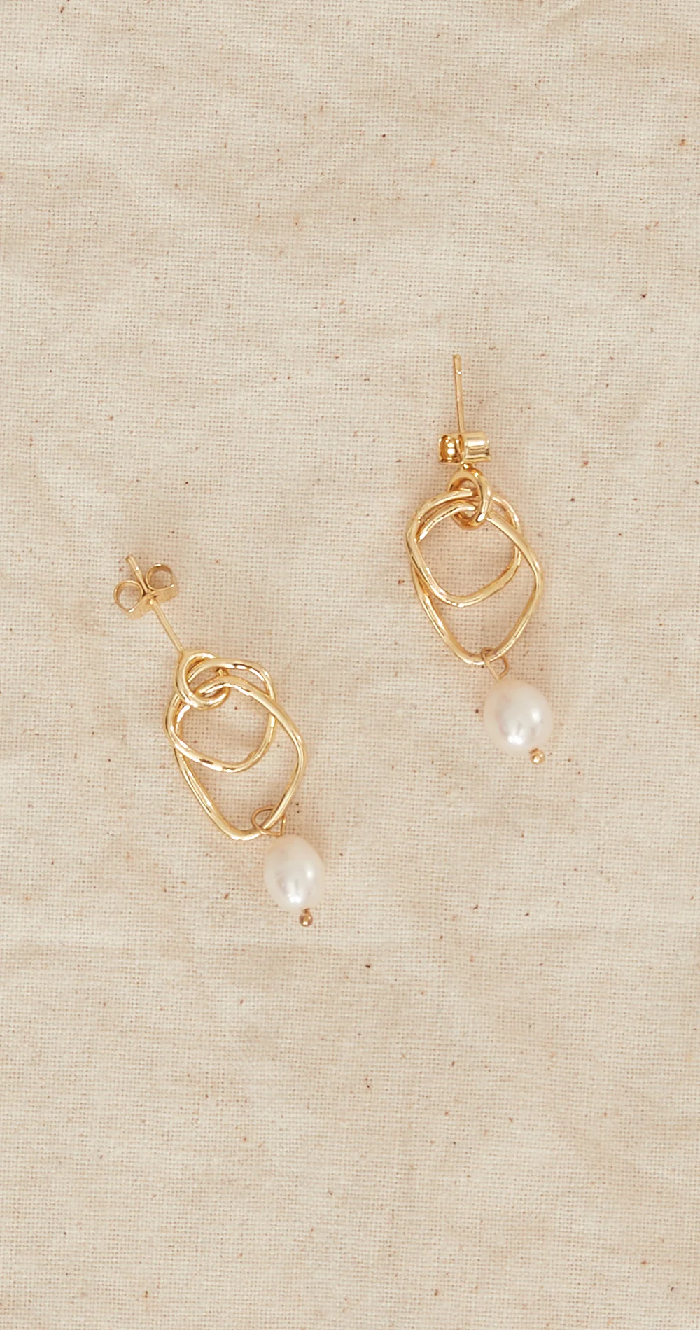 Elena Earrings - Gold - Image 5