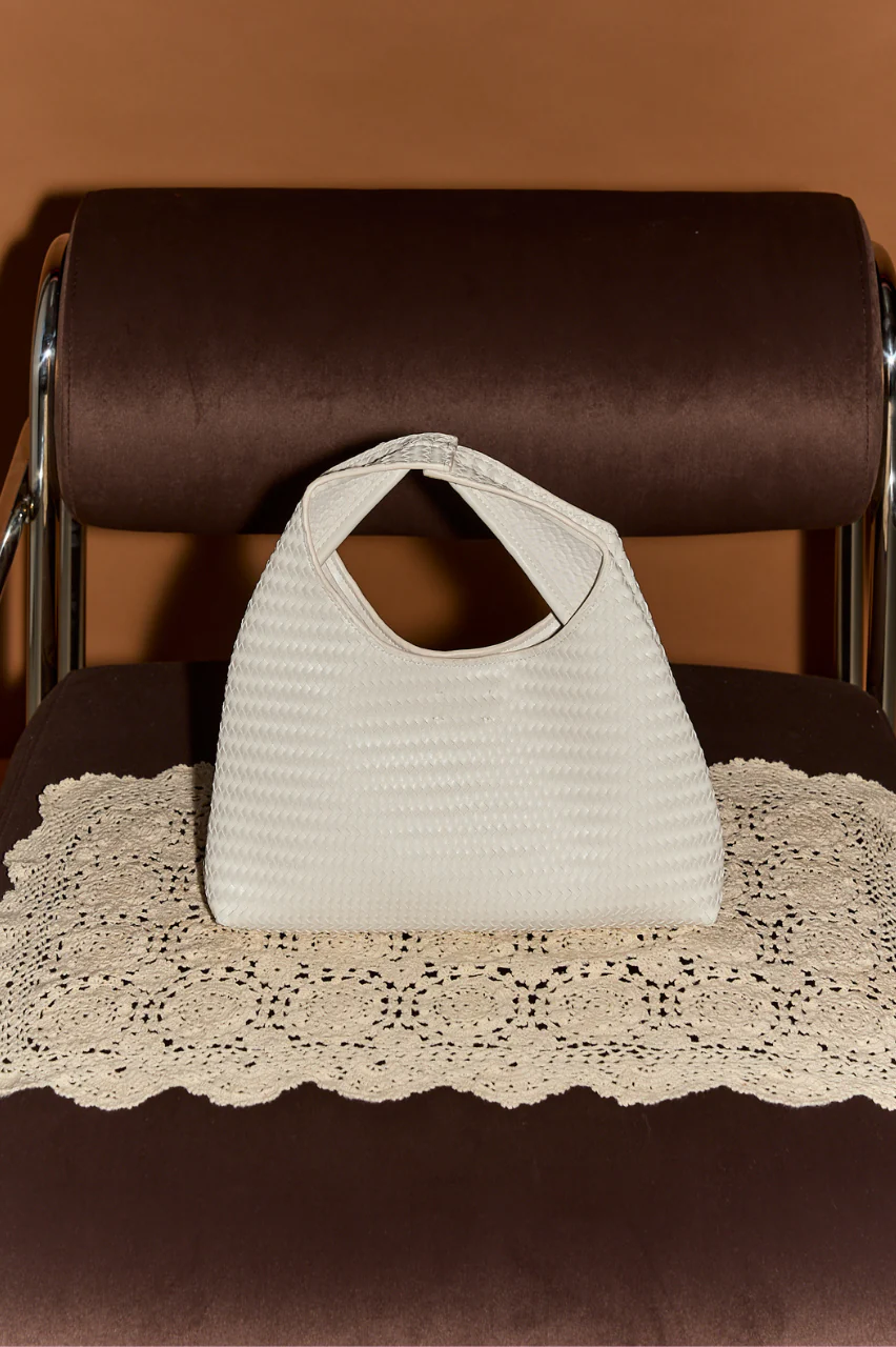 Eliana Handle Bag - Bone - Image 2