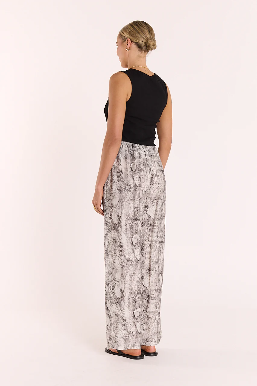 Elisha Pant - Black Snakeskin - Image 5