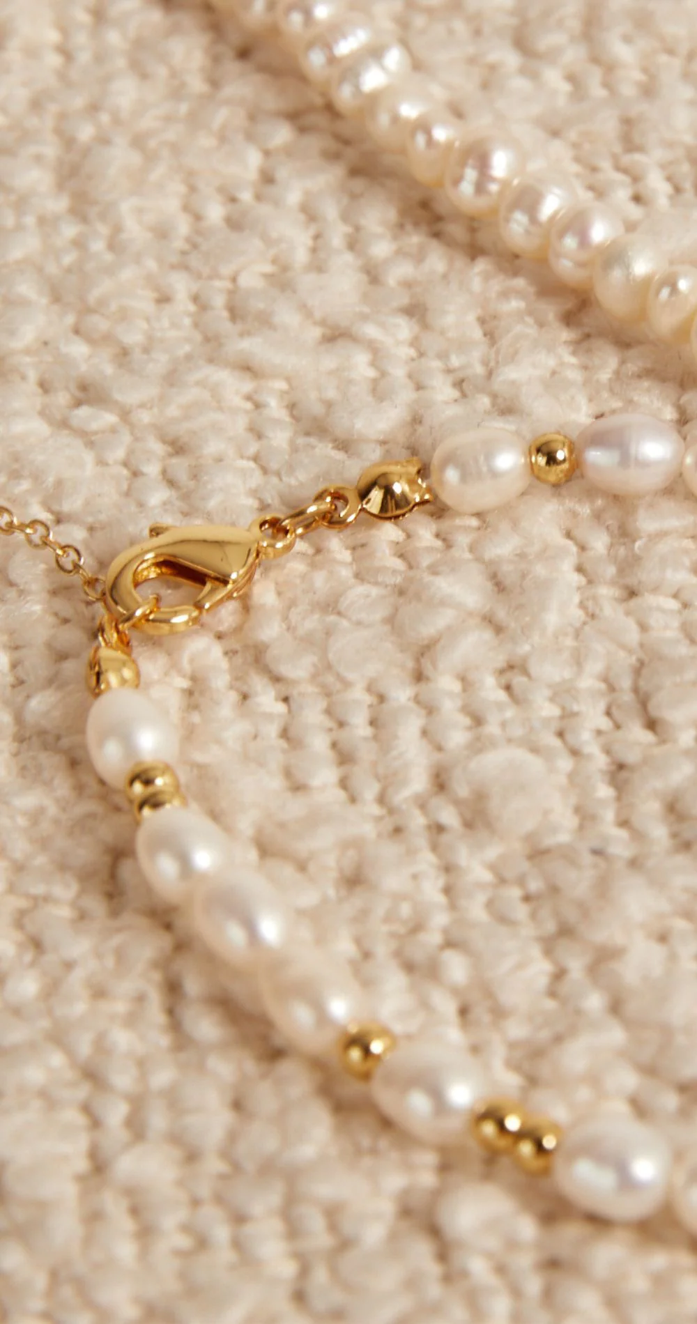 Eliza Bracelet - Pearl and Gold - Image 6