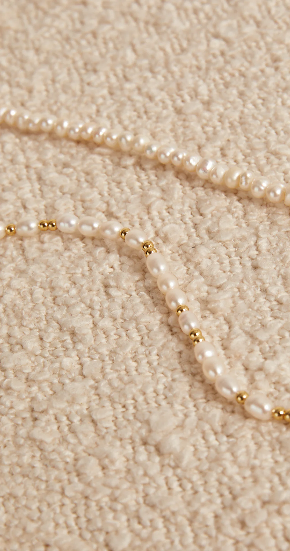 Eliza Bracelet - Pearl and Gold - Image 8