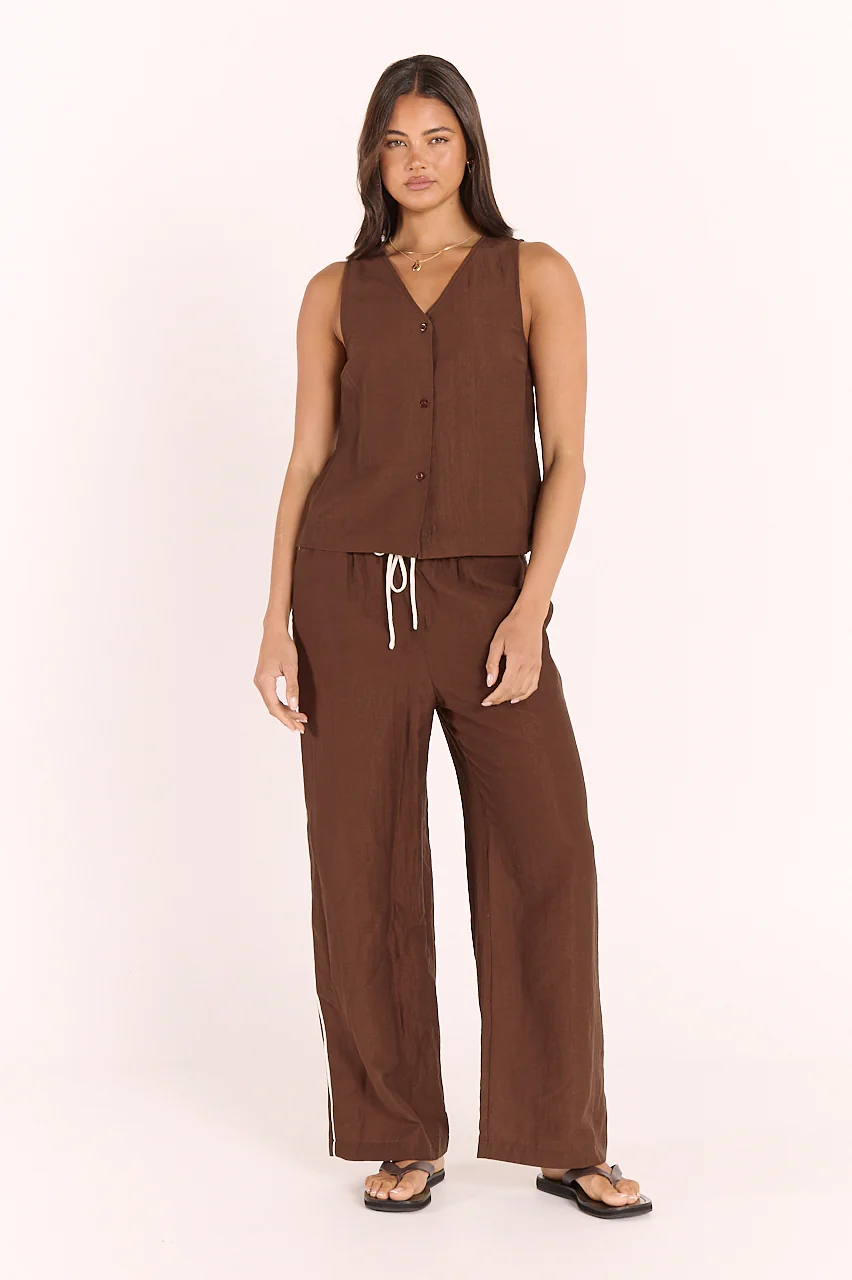 Eliza Top - Chocolate - Image 3