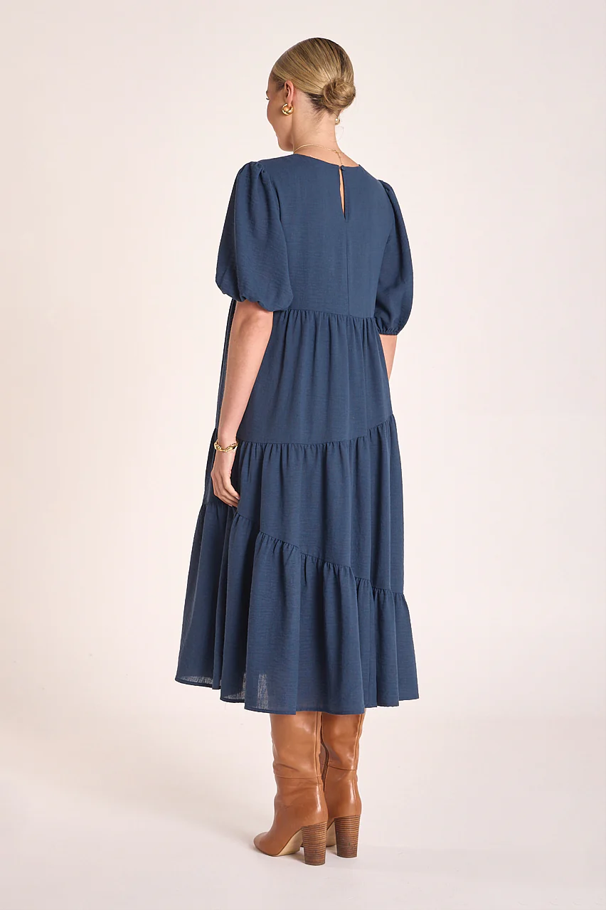 Elle Dress - Navy - Image 6