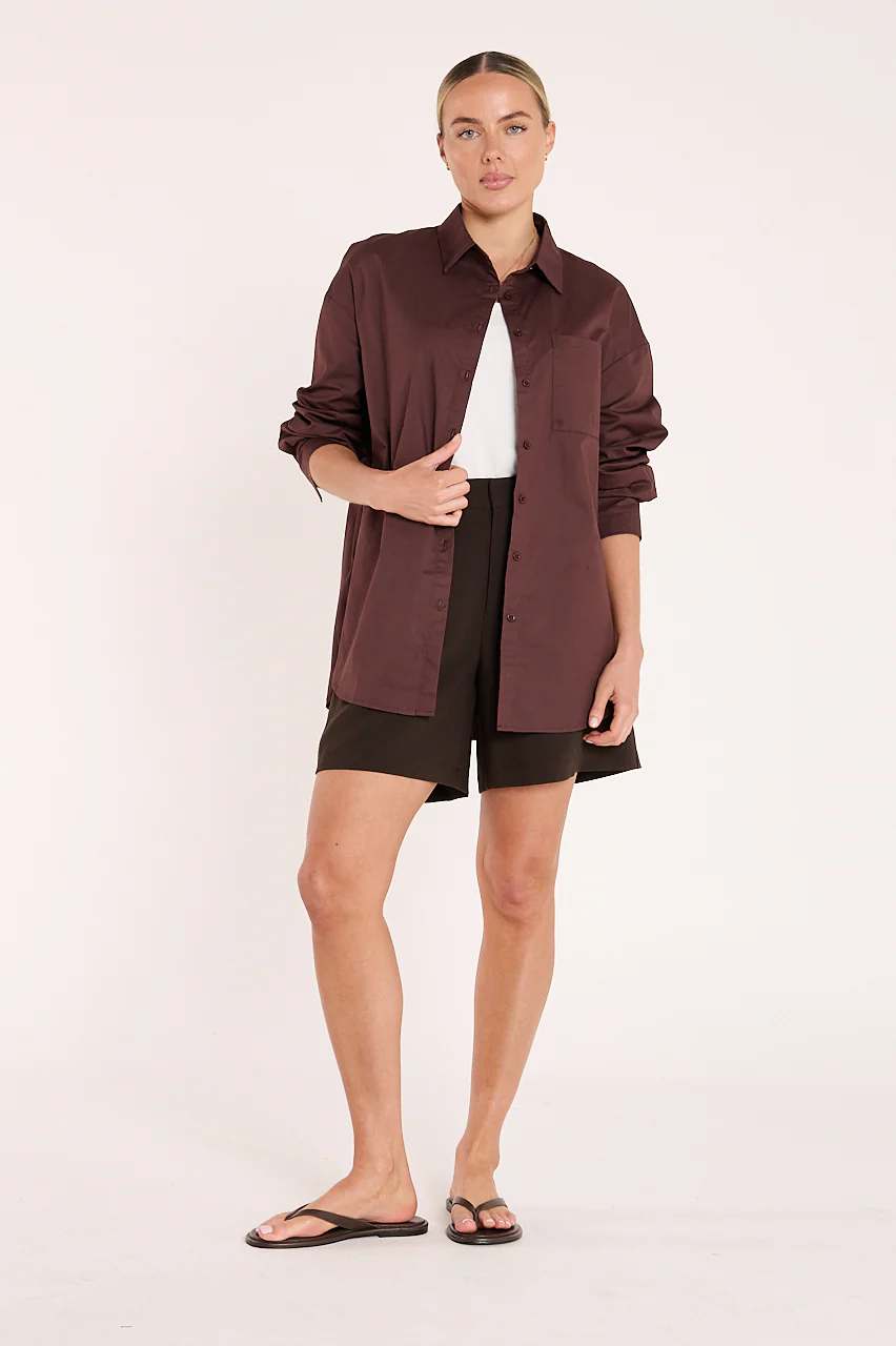 Eve Shirt - Chocolate - Image 3