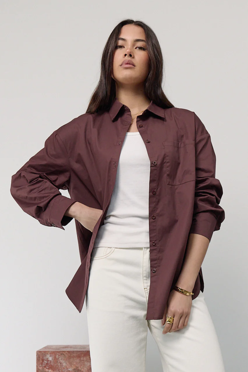 Eve Shirt - Chocolate - Image 4