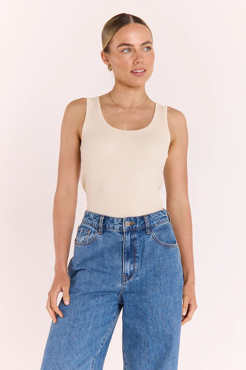 F&N Classic Tank - Cream
