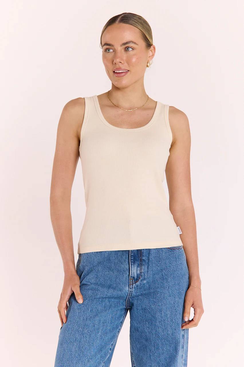 F&N Classic Tank - Cream - Image 4
