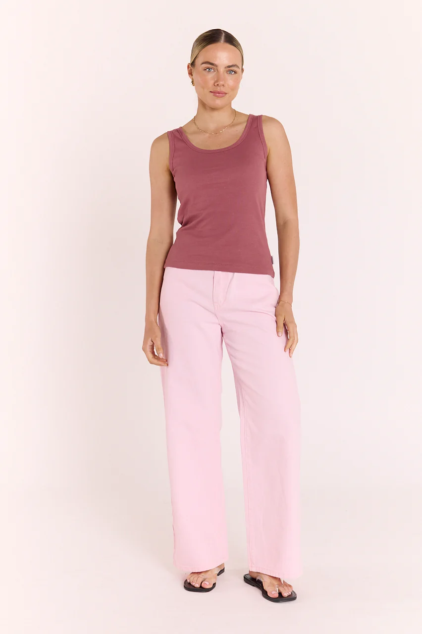 F&N Classic Tank - Plum - Image 4