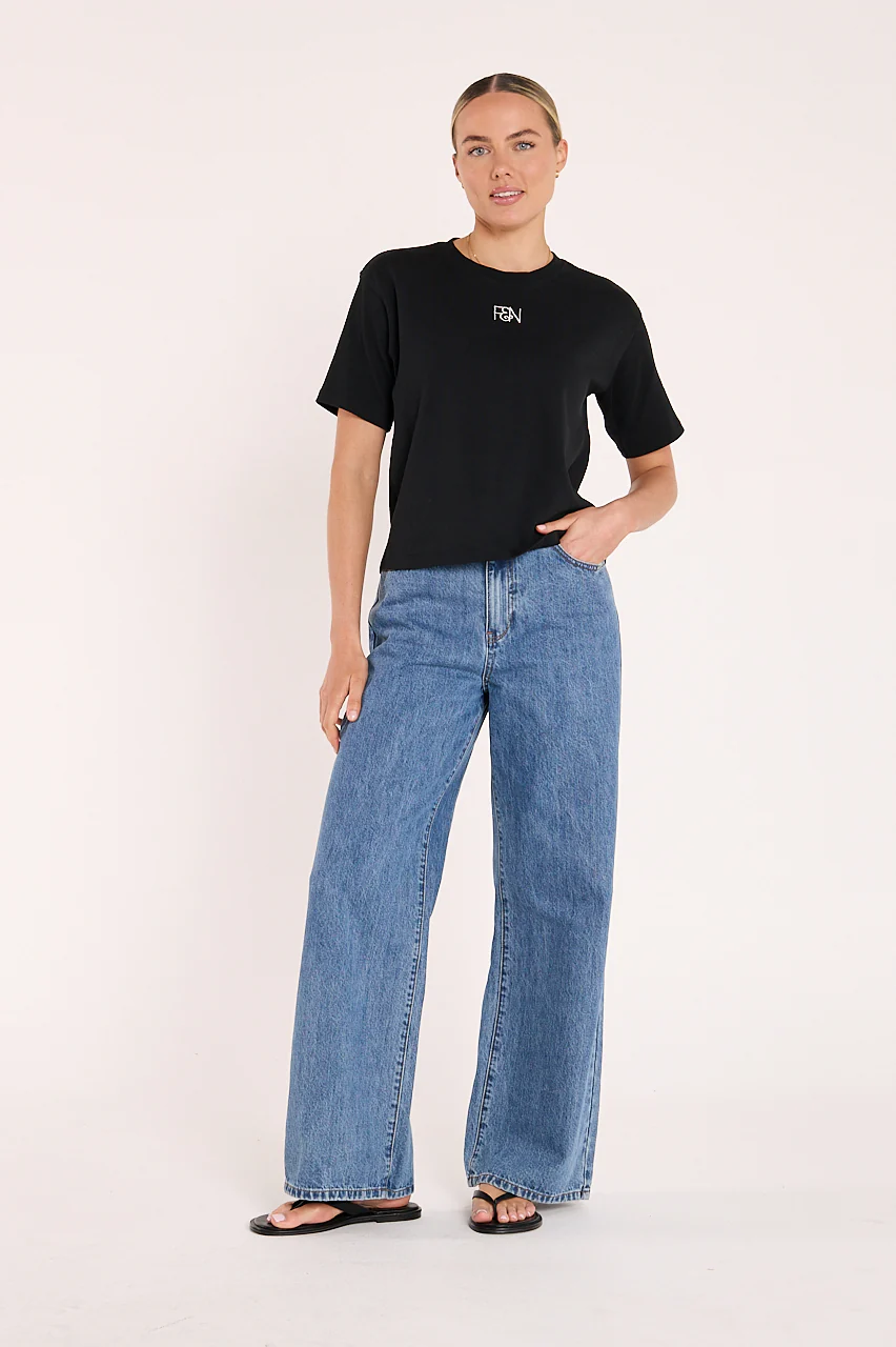 F&N Signature Tee - Black - Image 2