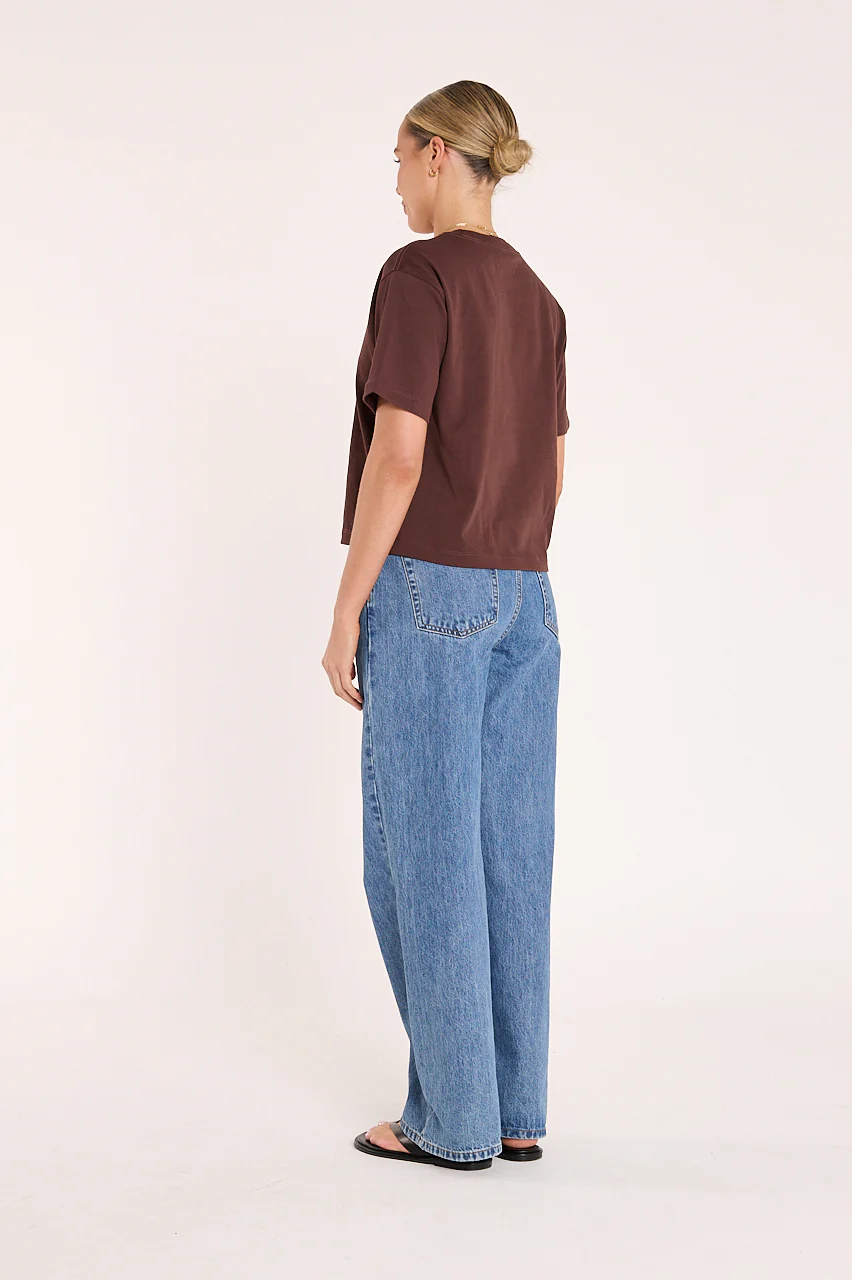 F&N Signature Tee - Chocolate - Image 4