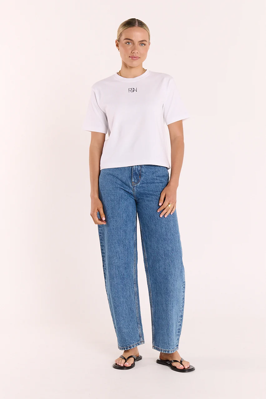 F&N Signature Tee - White - Image 2