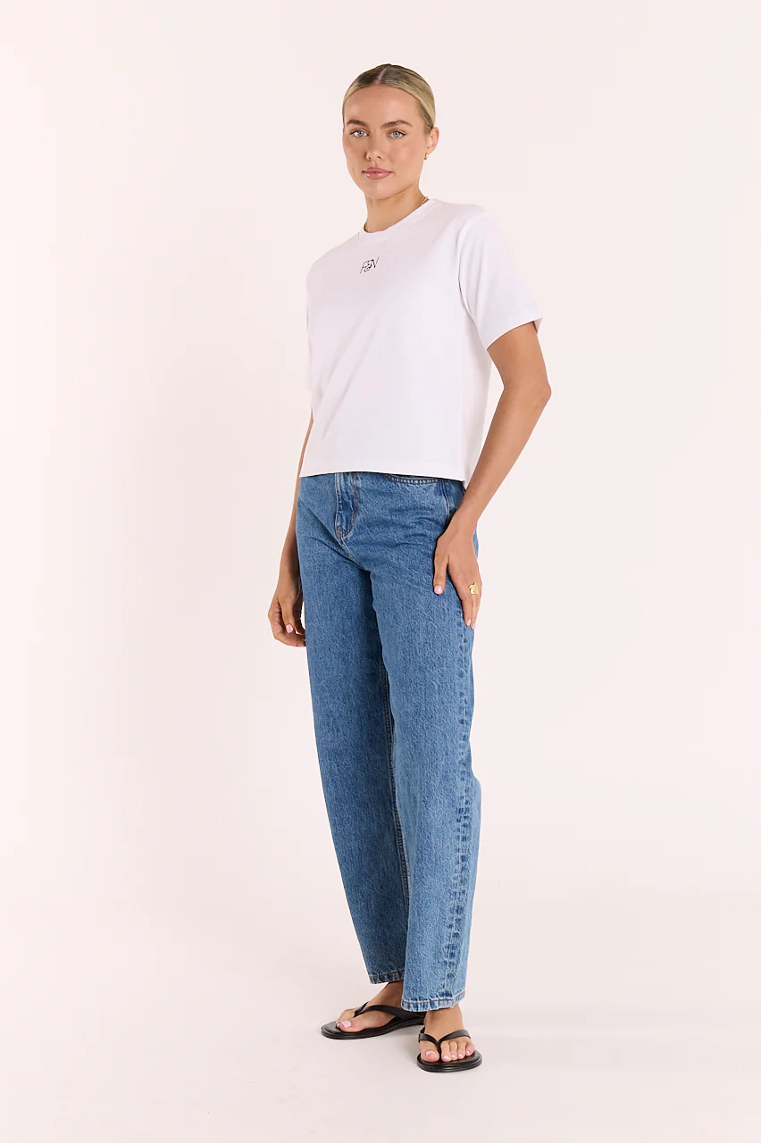 F&N Signature Tee - White - Image 5