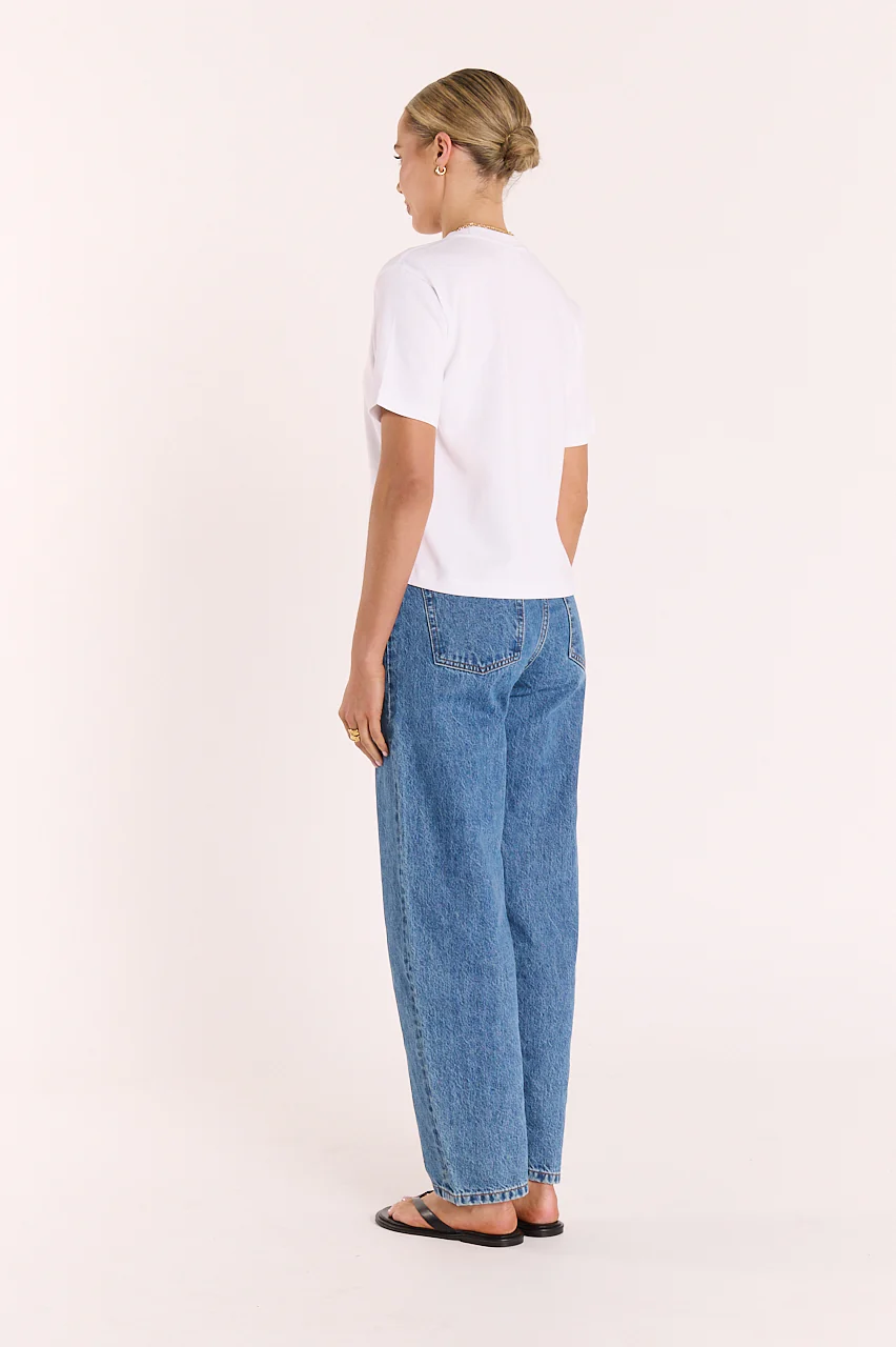 F&N Signature Tee - White - Image 6