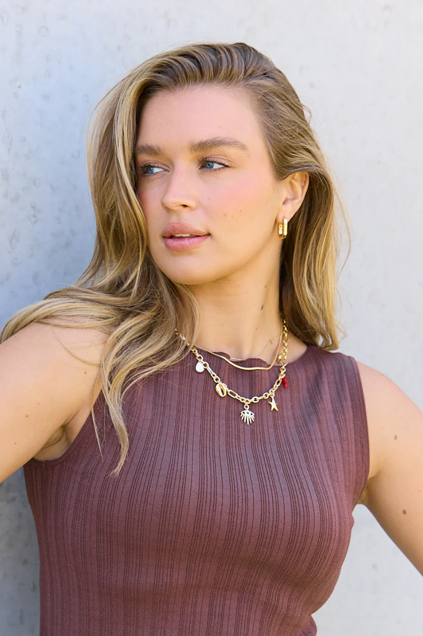 Fated Charm Necklace - Gold - Image 2