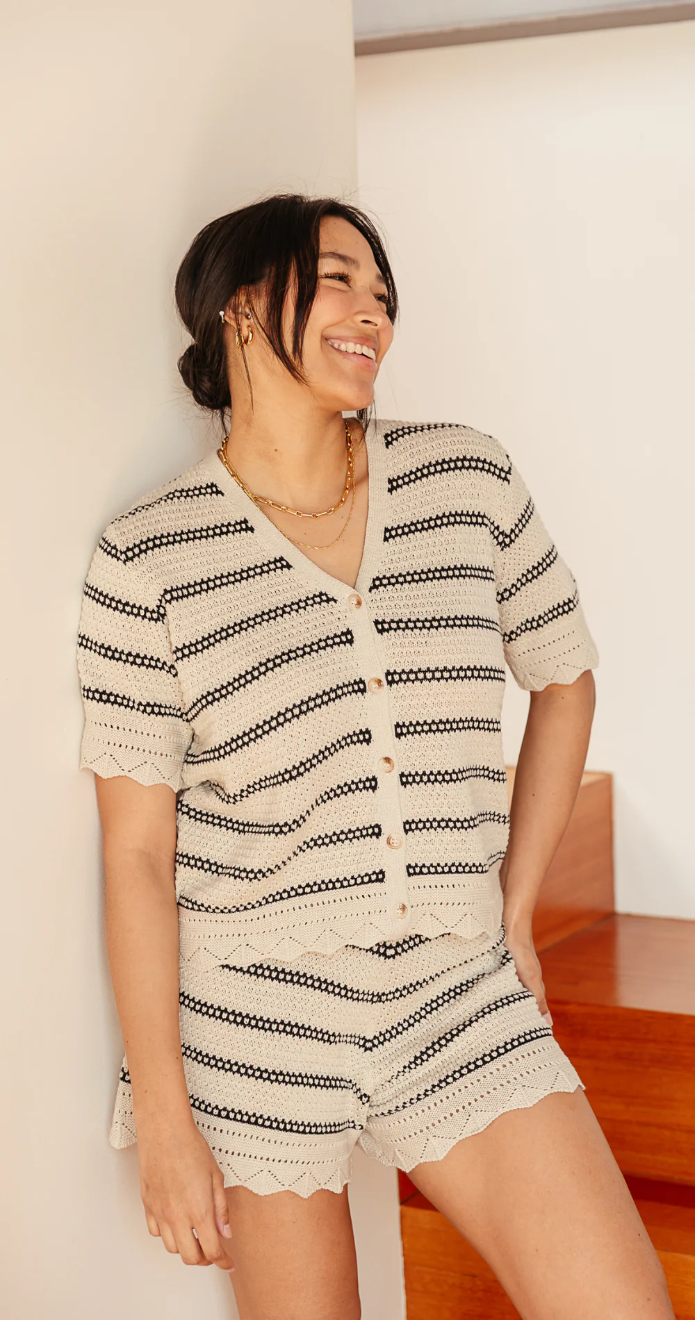 Freya Short – Vintage Stripe - Image 10