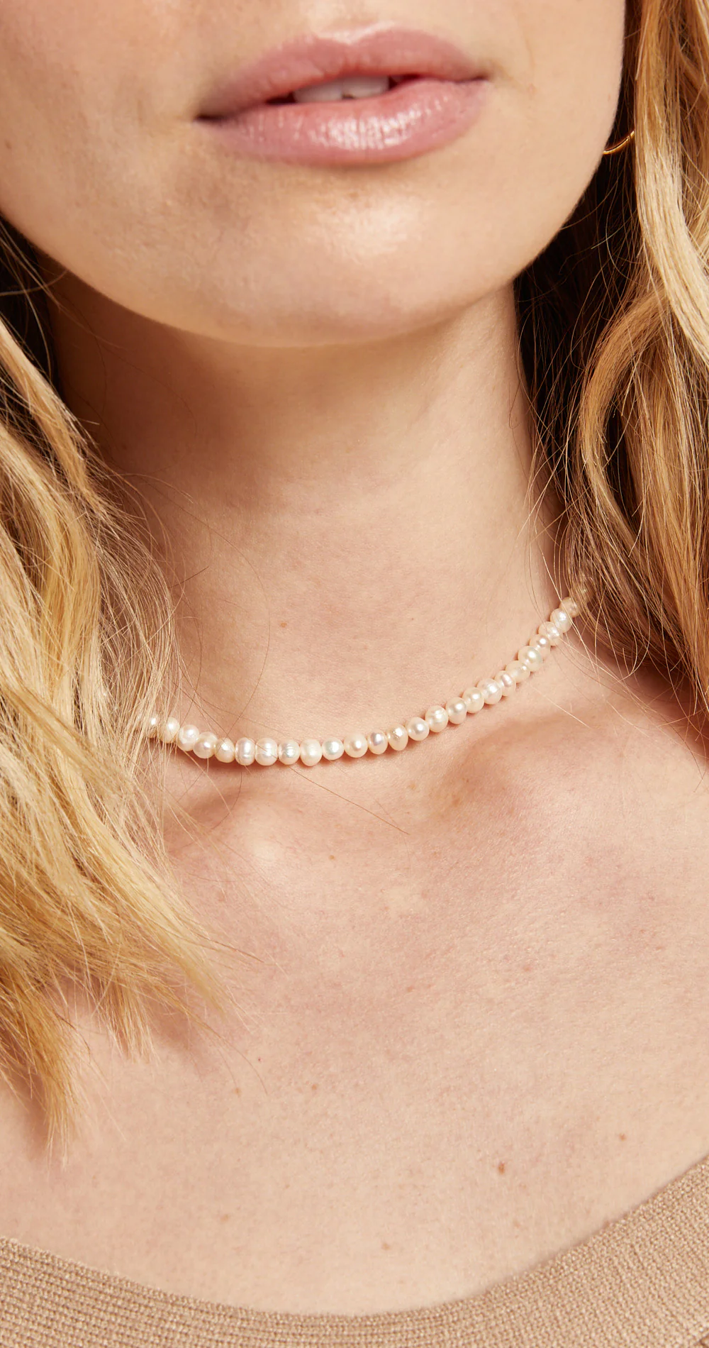 Gatsby Necklace - Pearl