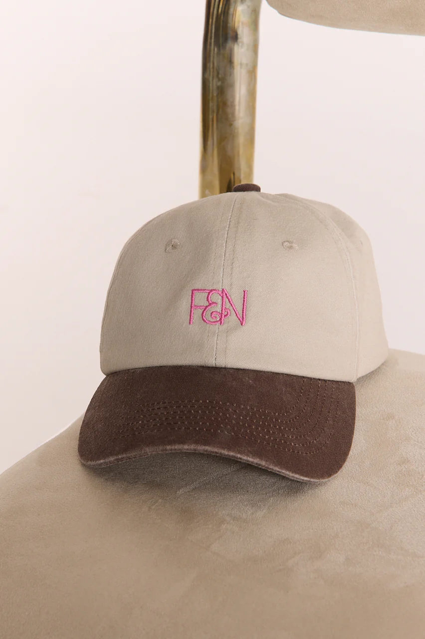 Gigi Two-Tone Cap - Chocolate Pink - Image 2
