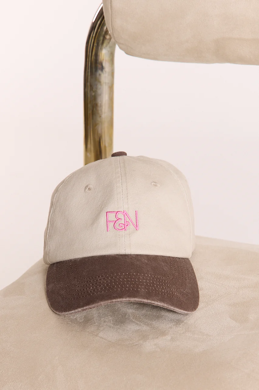 Gigi Two-Tone Cap - Chocolate Pink - Image 4