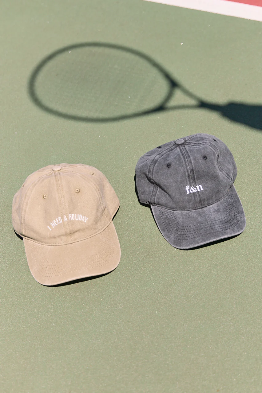 Gigi Washed Denim Cap - Black - Image 3