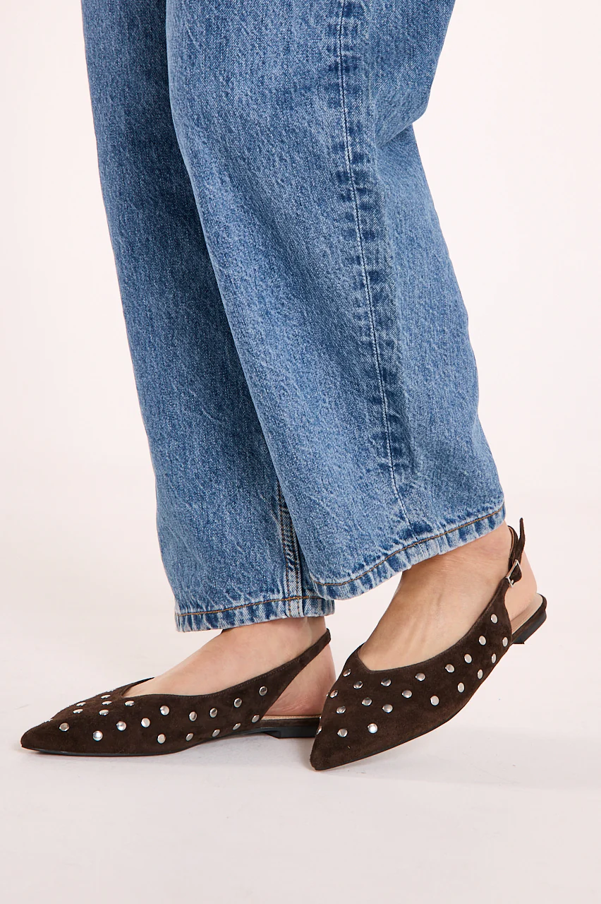 Glacier Flat - Chocolate Suede