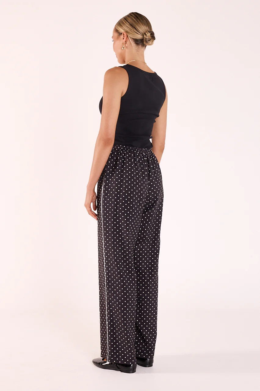 Harper Pant - Black White Spot - Image 6