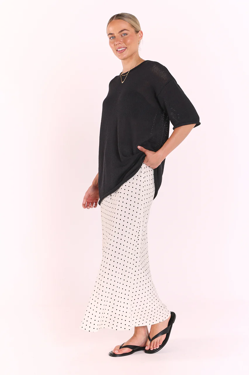 Harper Skirt - Black Spot - Image 5