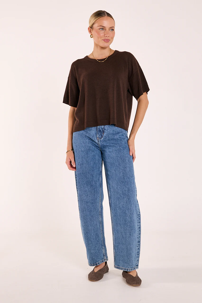 Hartley Top - Chocolate - Image 4