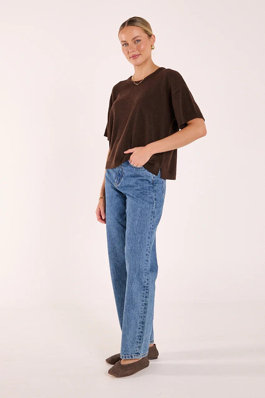 Hartley Top - Chocolate - Image 5