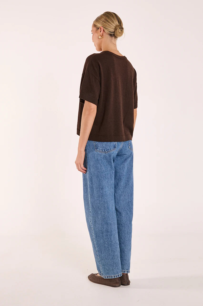 Hartley Top - Chocolate - Image 6