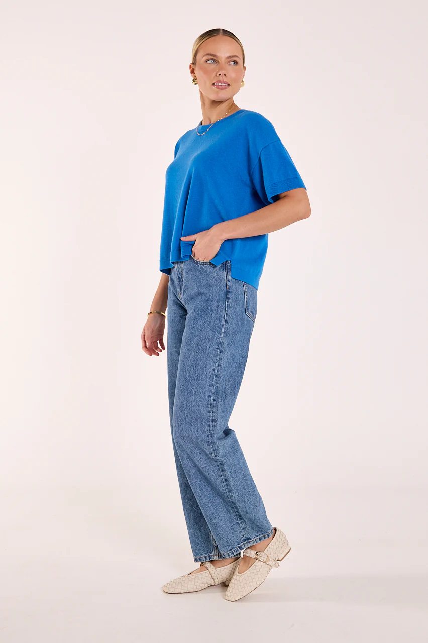 Hartley Top - Cobalt - Image 5
