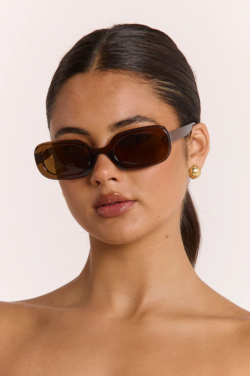 Henley Sunglasses - Brown - Image 2