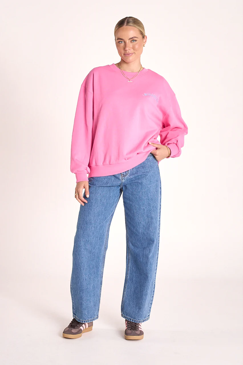 Holiday Logo Crew - Pink - Image 3