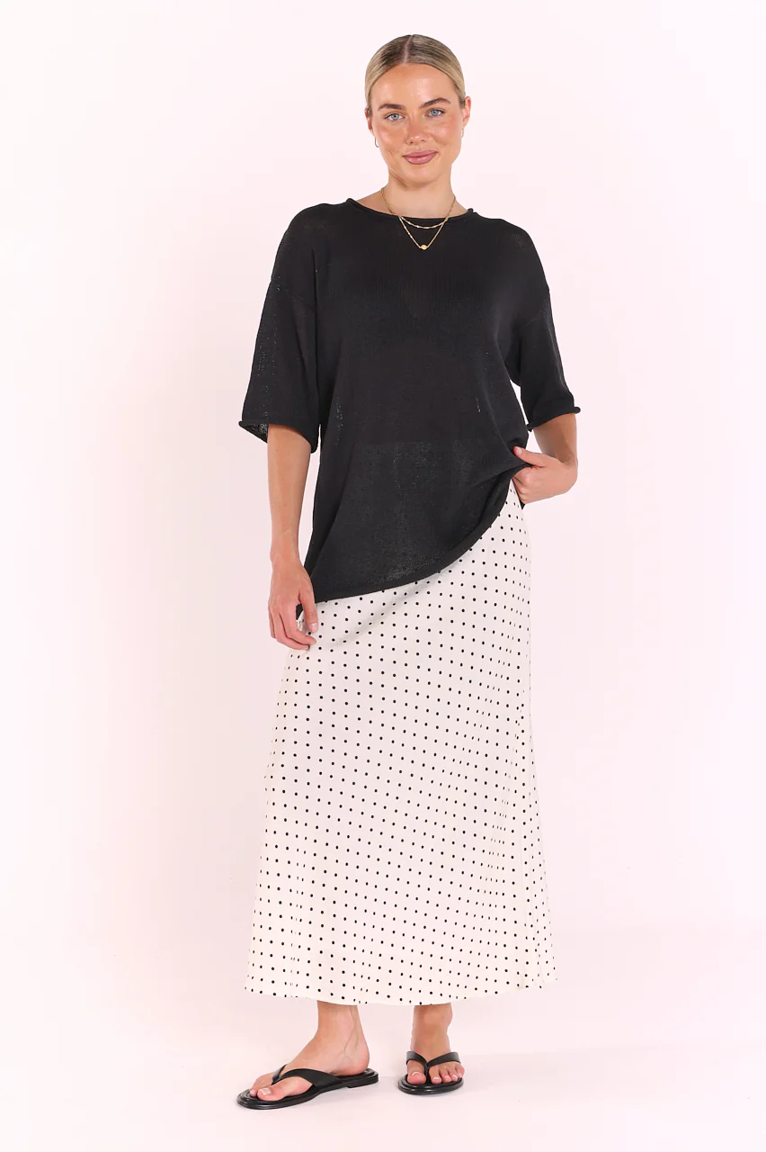 Indi Oversized Tee - Black - Image 2