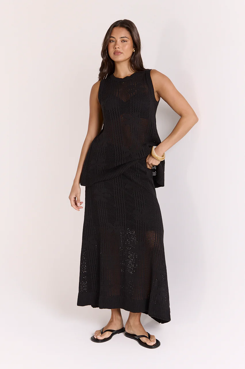 Iris Skirt - Black - Image 3