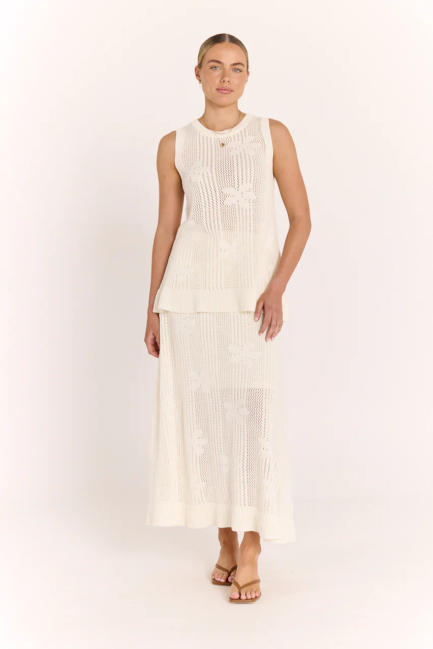 Iris Skirt - Cream - Image 5
