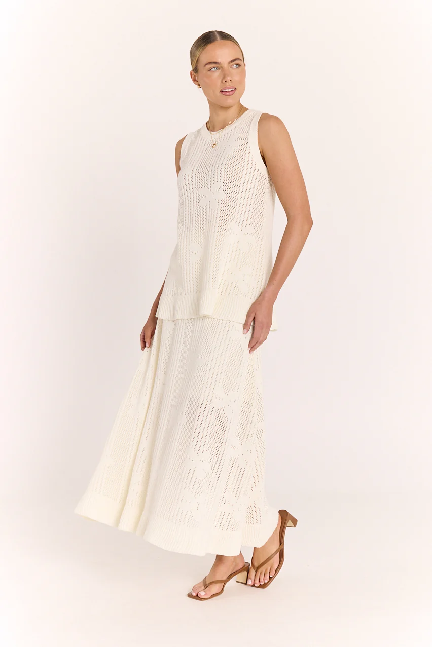 Iris Skirt - Cream - Image 6