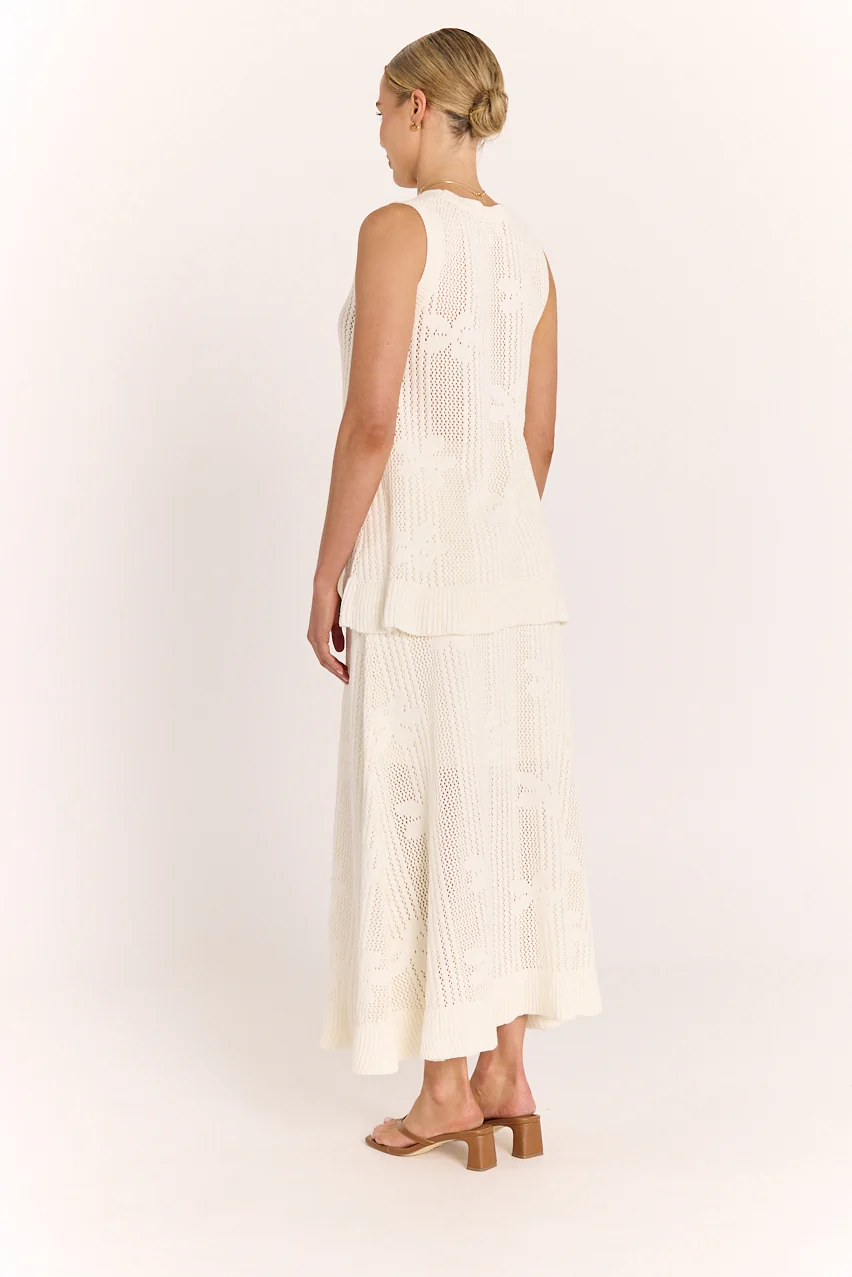 Iris Skirt - Cream - Image 7